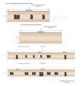 TLC training center cross-sections